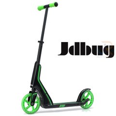 Складной самокат JD BUG SMART 185 Чёрно-зелёный