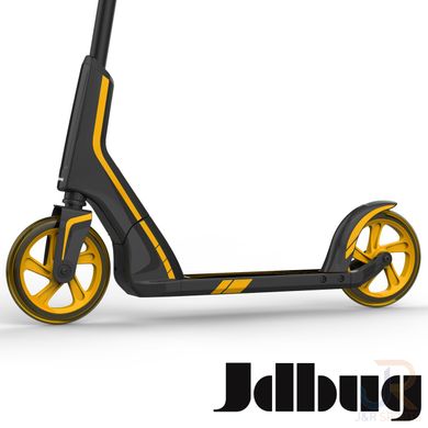 Складной самокат JD BUG SMART 185 Чёрно-оранжевый