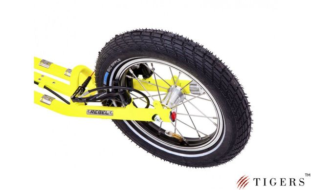 Cамокат, що складається Footbike KOSTKA REBEL MAX FOLD (G5) Жовтий