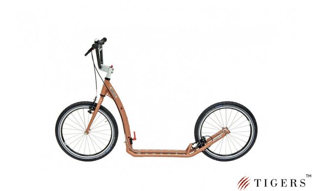 Складной самокат Footbike KOSTKA TWENTY MAX FOLD (G5) Бежевый