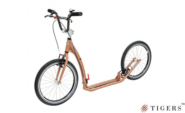 Складной самокат Footbike KOSTKA TWENTY MAX FOLD (G5) Бежевый