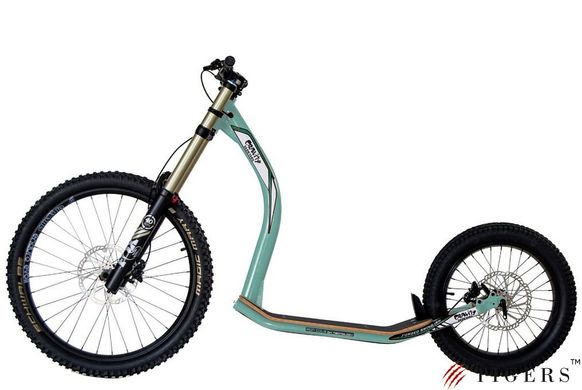 Gravity Scooters DH RAPTOR Самокат MTB&DH Помаранчевий