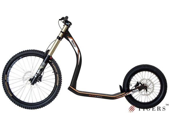 Gravity Scooters DH RAPTOR Самокат MTB&DH Помаранчевий