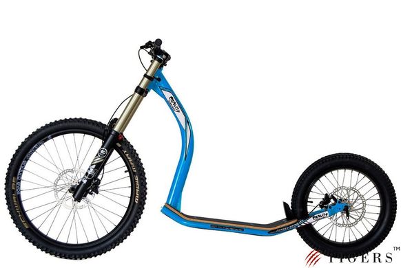 Gravity Scooters DH RAPTOR Самокат MTB&DH Оранжевый