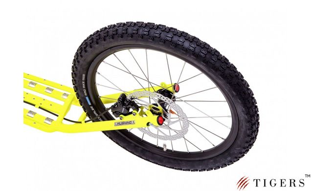 Самокат Footbike KOSTKA MUSHING MAX (G5) Желтый