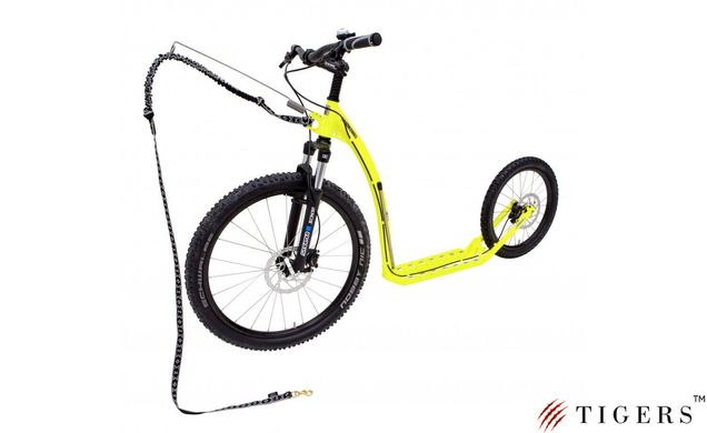 Самокат Footbike KOSTKA MUSHING MAX (G5) Желтый